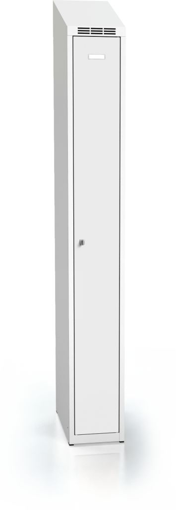 Cloakroom locker ALDOP with sloping top 1995 x 250 x 500